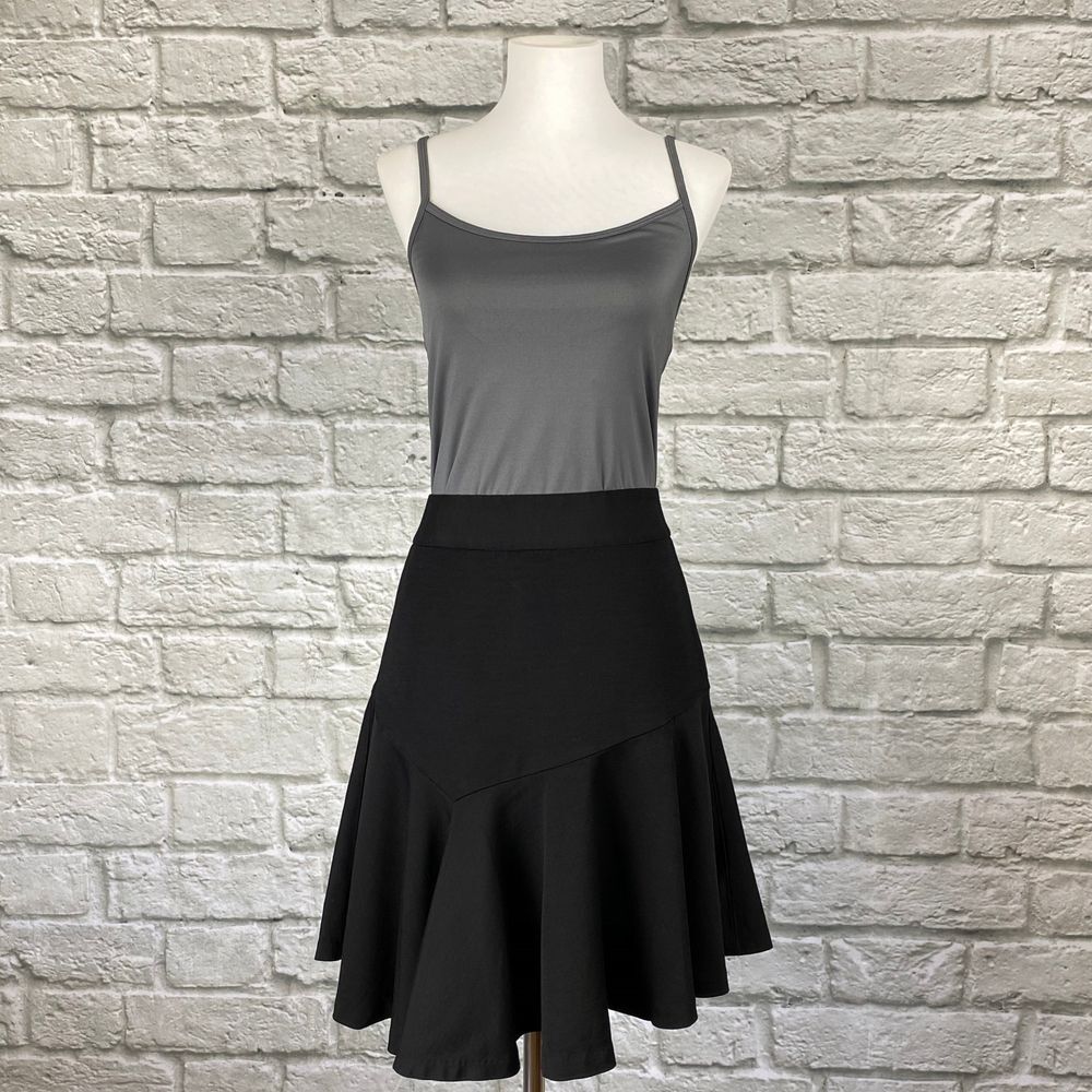 Banana Republic Asymmetrical Ruffle Hem Skirt